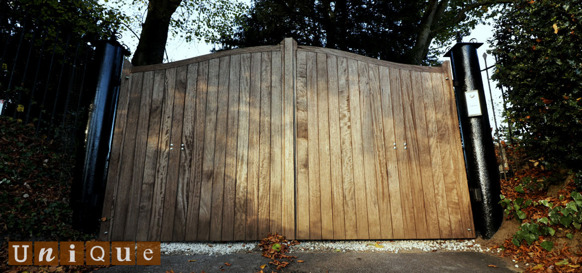 Solid entrance gate lifestyle image